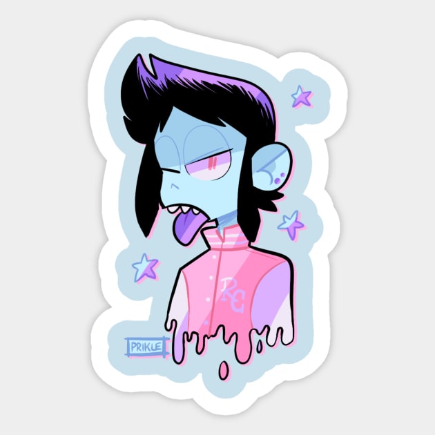 Pastel Zombie Sticker by iamprikle